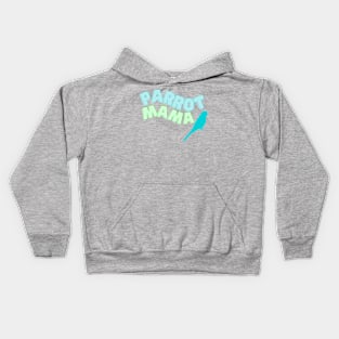 Parrot Mama- Budgie, Ringneck, Parakeet Kids Hoodie